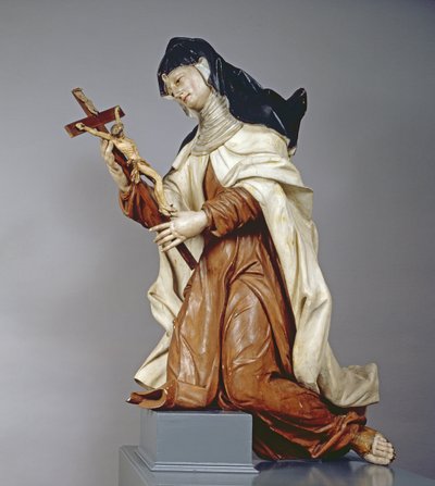 St. Teresa van Avila, c.1760-65 door Austrian School